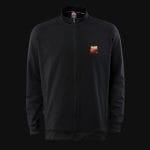 Felpa sportiva da uomo con zip - Black Core