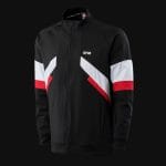 Felpa sportiva da uomo con zip - Onyx Red - 02