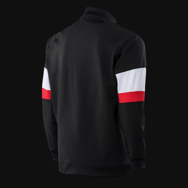 Felpa sportiva da uomo con zip - Onyx Red - 04