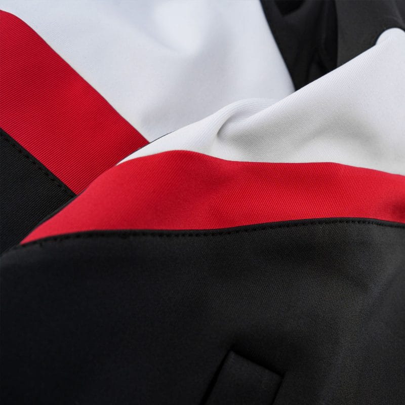 Felpa sportiva da uomo con zip - Onyx Red - 05