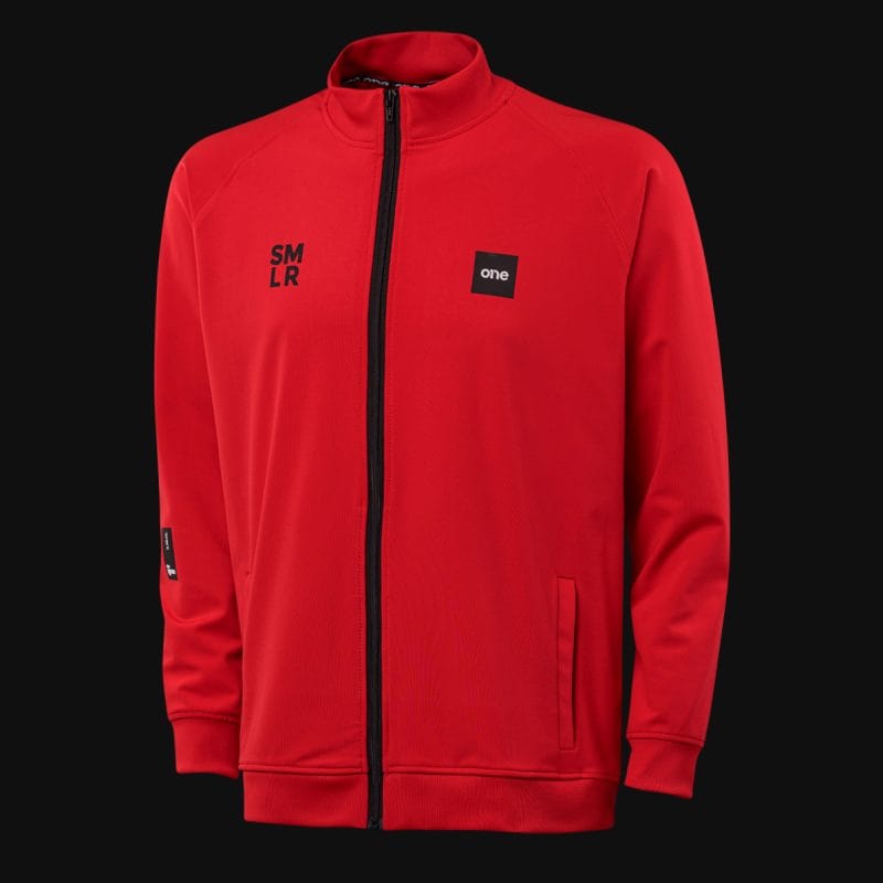 Felpa sportiva da uomo con zip - Red Pulse - 03