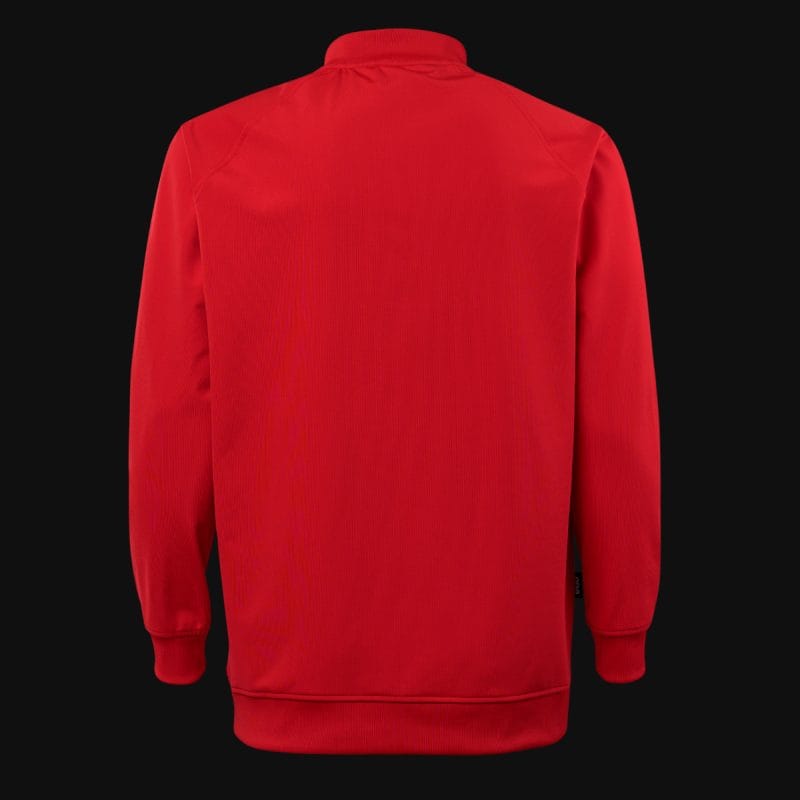Felpa sportiva da uomo con zip - Red Pulse - 04