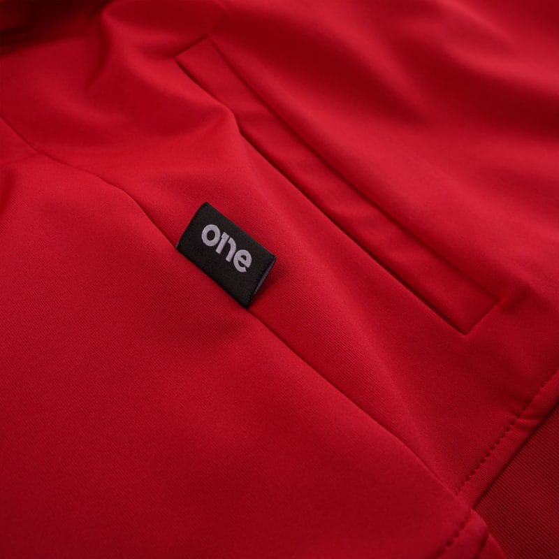 Felpa sportiva da uomo con zip - Red Pulse - 06