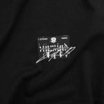 T-shirt da donna nera Silent Wings - 04